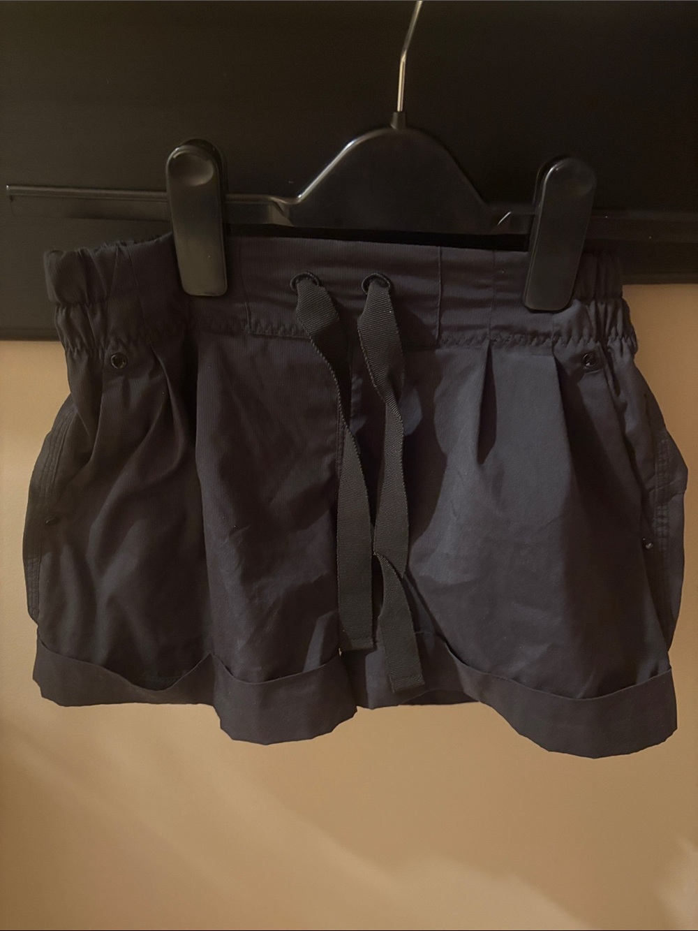 lululemon athletica Black Athletic Drawstring Shorts